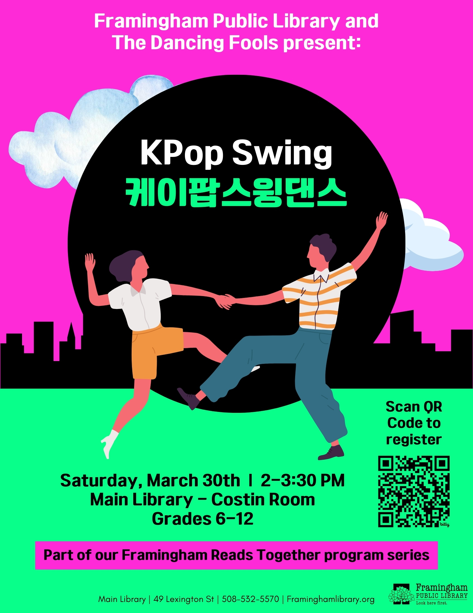 KPop Swing - Part of Framingham Reads Together thumbnail Photo